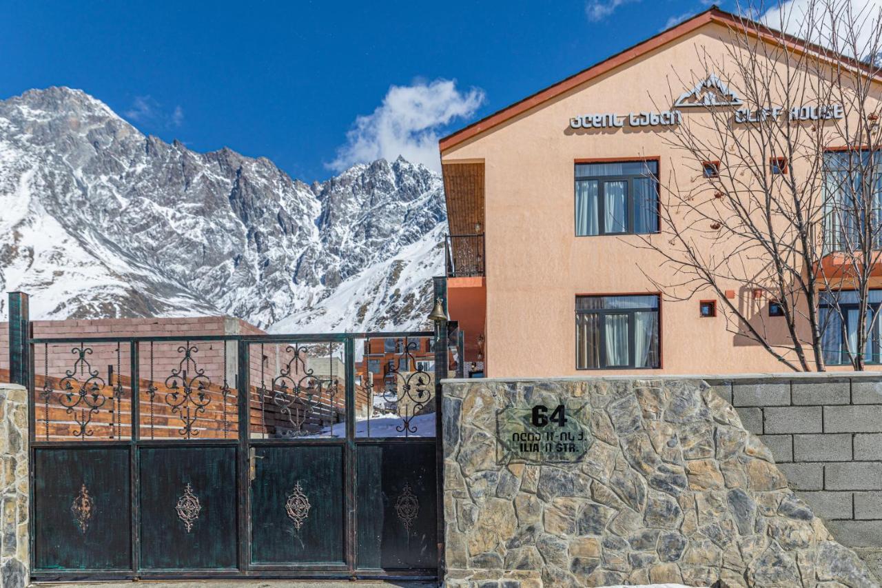Cliff House Hotel Kazbegi Kültér fotó